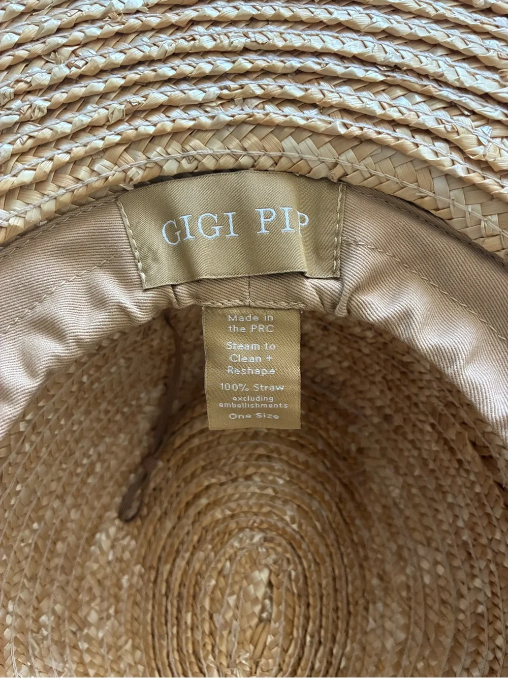GIGI PIP classic straw